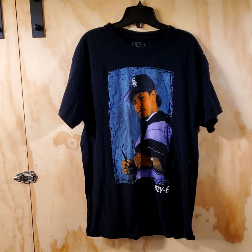 Easy- E Black Graphic Tee